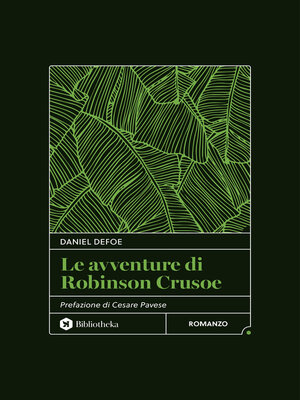 cover image of Le Avventure di Robinson Crusoe